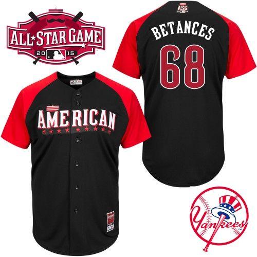 Custom 2015 #68 BETANCES Retro Stitched Baseball Jersey - Classic Edition