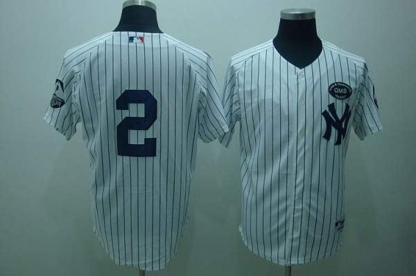 Custom #2 JETER Retro Stitched Baseball Jersey - Classic Edition