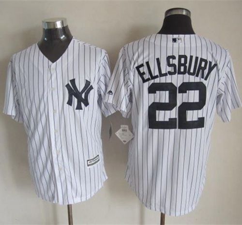 Custom #22 ELLSBURY Retro Stitched Baseball Jersey - Classic Edition