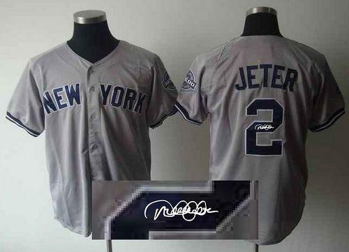 Custom #2 JETER Retro Stitched Baseball Jersey - Classic Edition