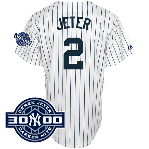 Custom #2 JETER Retro Stitched Baseball Jersey - Classic Edition