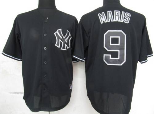 Custom #9 MARIS Retro Stitched Baseball Jersey - Classic Edition