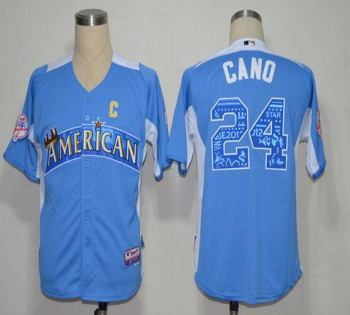 Custom 2012 #24 CANO Retro Stitched Baseball Jersey - Classic Edition