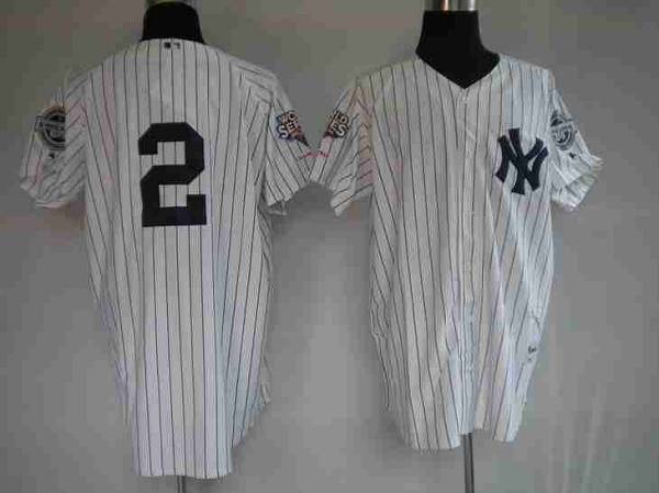 Custom #2 JETER Retro Stitched Baseball Jersey - Classic Edition