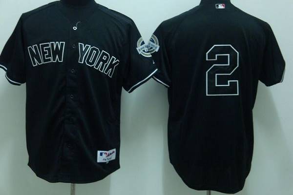 Custom #2 JETER Retro Stitched Baseball Jersey - Classic Edition