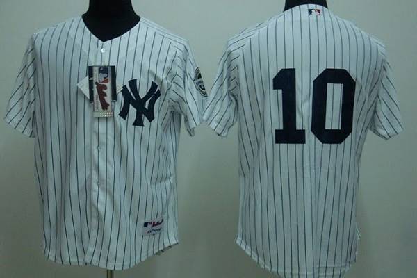 Custom #10 RIZZUTO Retro Stitched Baseball Jersey - Classic Edition