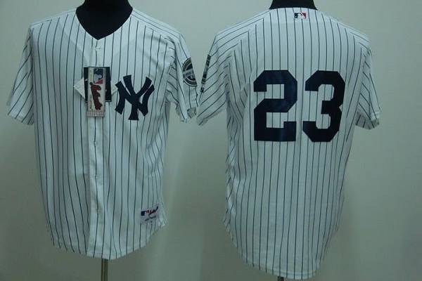 Custom #23 MATTINGLY Retro Stitched Baseball Jersey - Classic Edition