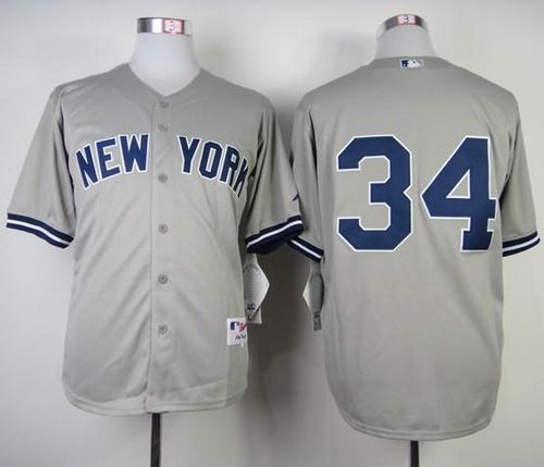 Custom #34 MCCANN Retro Stitched Baseball Jersey - Classic Edition