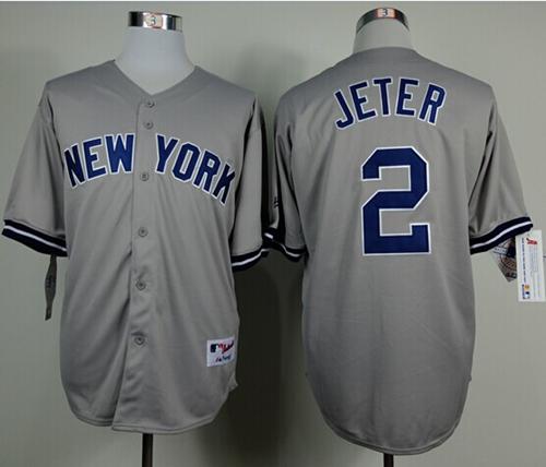 Custom #2 JETER Retro Stitched Baseball Jersey - Classic Edition